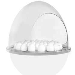 Podgrzewacz do jajek - biały - na 37 jajek