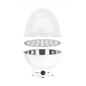 Podgrzewacz do jajek - biały - na 37 jajek - Prime Gastro