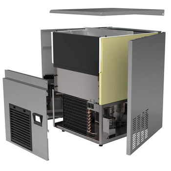 Kostkarka do lodu - cylinder - 37 kg/24 godz. - Prime Gastro