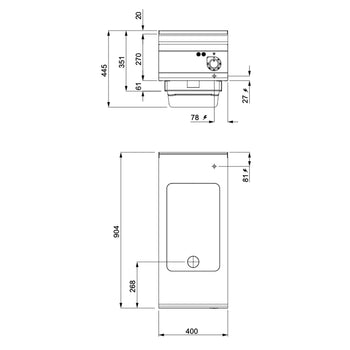 Elektryczna wielofunkcyjna frytkownica - 4,8 kW - 11,5 litra - Prime Gastro
