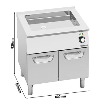 Elektryczna wielofunkcyjna frytkownica - 9,6 kW - 24 litry - Prime Gastro