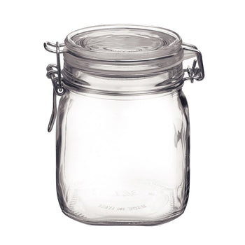 (6 sztuk) Słoik do konserwowania Bormioli Rocco - DUBLIN - 750ml - z uchylną pokrywką - Prime Gastro