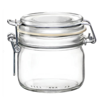 (6 sztuk) Słoik do konserwowania Bormioli Rocco - DUBLIN - 125ml - z uchylną pokrywką - Prime Gastro