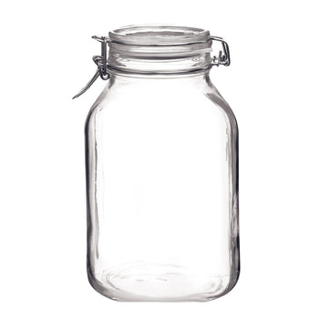(6 sztuk) Słoik do konserwowania Bormioli Rocco - DUBLIN - 1,5 litra - z uchylną pokrywką - Prime Gastro