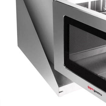 Uchwyt do mikrofalówki ze stali nierdzewnej - 530 mm - Prime Gastro