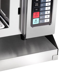 Uchwyt do mikrofalówki ze stali nierdzewnej - 530 mm - Prime Gastro