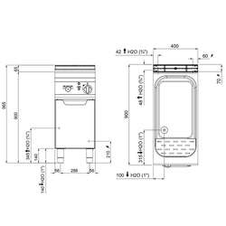 Makaroniarka Elektryczna - 40 litrów - 10 kW