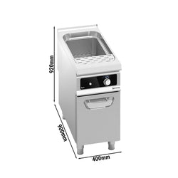 Kuchenka elektryczna do makaronu - 40 litrów - 10 kW - Bflex Cyfrowy