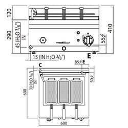 Makaroniarka Elektryczna - 25 litrów - 8,25 kW