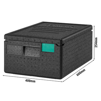 CAMBRO | CAM GOBOX® pojemnik ładowany od góry - GN 1/1 - Czarny - Prime Gastro