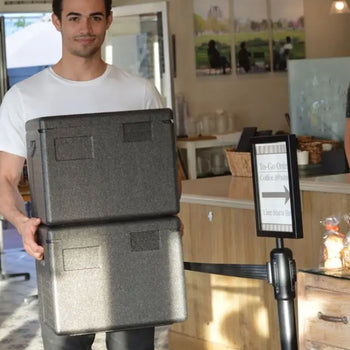 CAMBRO | CAM GOBOX® - pojemnik ładowany od góry - GN 1/2 - czarny - Prime Gastro