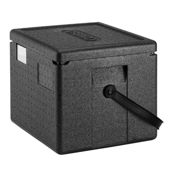 CAMBRO | CAM GOBOX® - Pojemnik na pół ładowany od góry - GN 1/1 - z paskiem do przenoszenia w kolorze czarnym - Prime Gastro