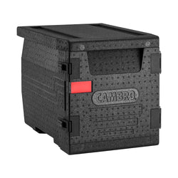 CAMBRO | CAM GOBOX® pojemnik ładowany od przodu - GN 1/1 - Czarny