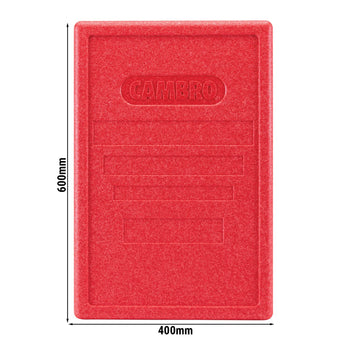 CAMBRO | CAM GOBOX® - POKRYWA - odpowiedni dla EPP140, EPP160, EPP180 & EPP180S - Czerwony - Prime Gastro
