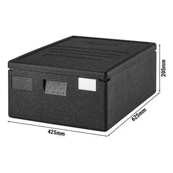CAMBRO | CAM GOBOX® pojemnik ładowany od góry - EN 600x400 - Czarny - Prime Gastro