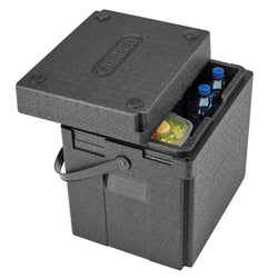 CAMBRO | CAM GOBOX® - Skrzynka na napoje z paskiem do przenoszenia - czarny pasek