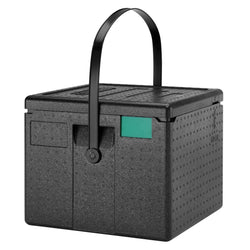 CAMBRO | CAM GOBOX® - pojemnik ładowany od góry na pizzę - z paskiem do przenoszenia - na 6 pizz - czarny