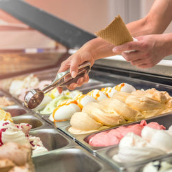 Porcjoner do lodów - Ø 50mm - stal nierdzewna