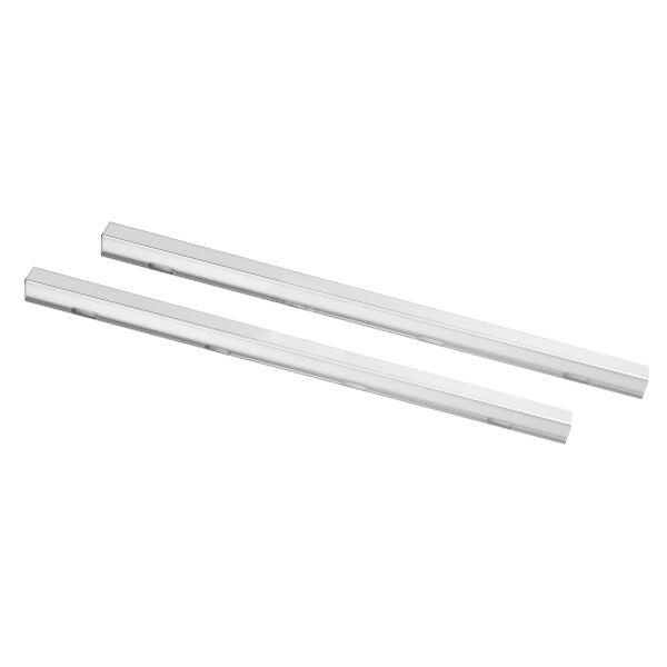 Szyny ze stali nierdzewnej - 1x lewa i 1x prawa - 580 mm - EN 60x40 - do BKIB