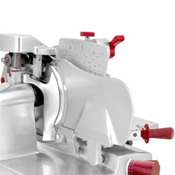 BERKEL | Krajalnica Domina jako krajalnica pionowa - 300 W - Nóż: Ø 315 mm - Z ramieniem mocującym