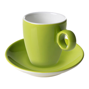 (6 sztuk) BART COLOUR CAFE - Filiżanka do espresso - 65 ml - Limonka - Prime Gastro