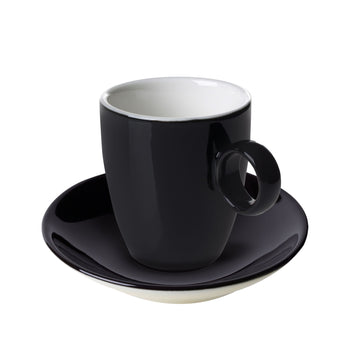 (6 sztuk) BART COLOUR CAFE - Filiżanka do espresso - 65 ml - czarna - Prime Gastro