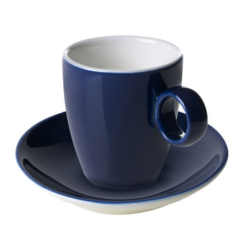 (6 sztuk) BART COLOUR CAFE - spodek do espresso - Ø 110 mm - niebieski - Prime Gastro