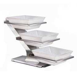 Etażerka / Stojak bufetowy - włącznie z 3 miskami z melaminy