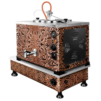 Elektryczny miedziany czajnik do herbaty - 770 mm - 22 litry - Prime Gastro