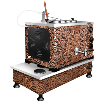 Elektryczny miedziany czajnik do herbaty - 770 mm - 22 litry - Prime Gastro