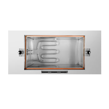 Gazowy & elektryczny miedziany czajnik do herbaty - 770 mm - 22 litry - Prime Gastro