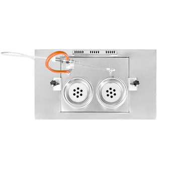 Elektryczny miedziany czajnik do herbaty - 770 mm - 22 litry - Istanbul Design - Prime Gastro