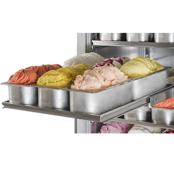 Zamrażarka do lodów ze stali nierdzewnej PREMIUM PLUS - 745x870mm - 650 litrów - z 1 drzwiami - Prime Gastro