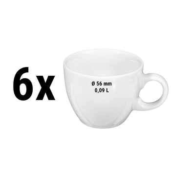 (6 sztuk) SELTMANN WEIDEN | Filiżanka do espresso - 0,09 litra - Prime Gastro