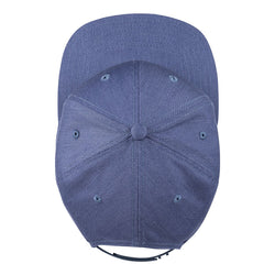(5 szt.) KARLOWSKY | Czapka z daszkiem Styl Dżinsowy - Niebieska w stylu Vintage