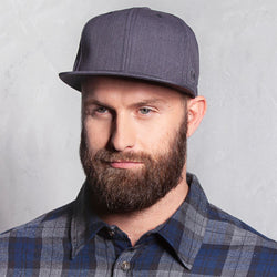 (5 szt.) KARLOWSKY | Czapka z daszkiem Styl Dżinsowy - Czarna w stylu Vintage