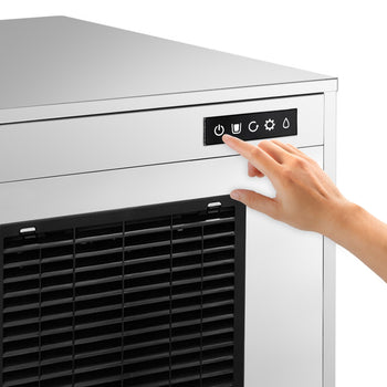 Wytwornica lodu płatkowego - 220 kg / 24 godz. - włącznie z pojemnikiem do przechowywania lodu - Prime Gastro