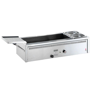 UBERT | Piec do smażenia ryb - 23,75 kW - 1 półka & 2 pojemniki - Prime Gastro