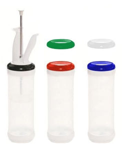 (3 szt.) Zestaw Portion Pal z membraną z jednym otworem