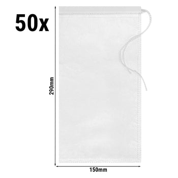 (50 sztuk) Filtr zamienny do urządzenia filtrującego oleju do smażenia GFR80B i GFR80E - Prime Gastro