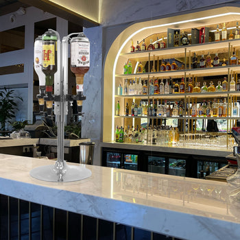 Uchwyt na butelki - 445x330x95mm - Aluminium - Prime Gastro