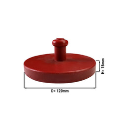 Forma do burgerów – z tworzywa sztucznego – duża – Ø 120 mm – 6 otworów – 175 g
