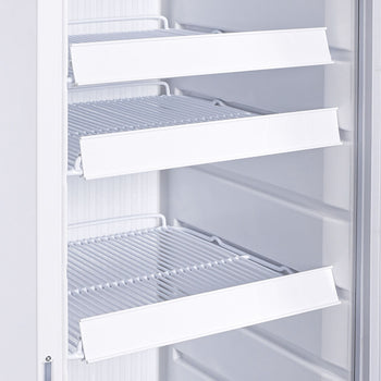 GASTRO-COOL | Chłodziarka do napojów - 220 litrów - wąska - z 1 szklanymi drzwiami - biała - GCGD175 - Prime Gastro