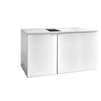 Chłodziarka bębnowa bez agregatu - Beczki 3x50 litrów - 1510x620 mm - Prime Gastro