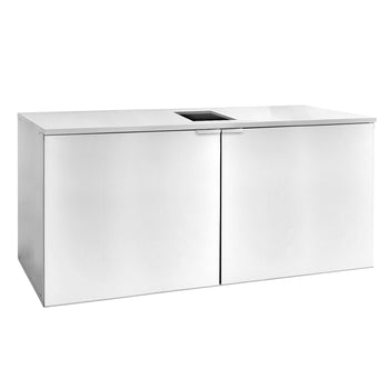 Chłodziarka bębnowa bez agregatu - Beczki 4x50 litrów - 1920x620 mm - Prime Gastro