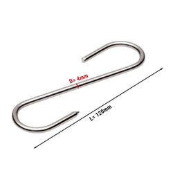 Hak na mięso do szafki do dojrzewania mięsa - długość 12 cm