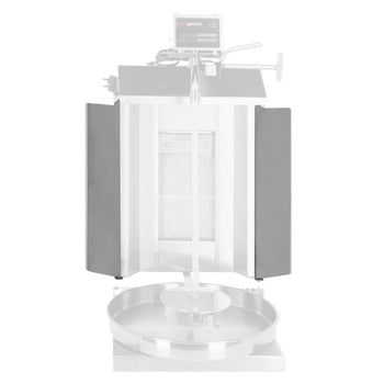 Drzwi na zawiasach do grilla kebab - Prawo + Lewo - Prime Gastro