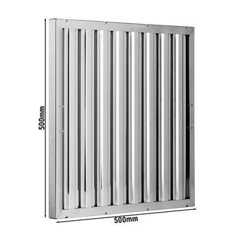 Filtr przeciwogniowy - 500x500mm - Typ A - Prime Gastro