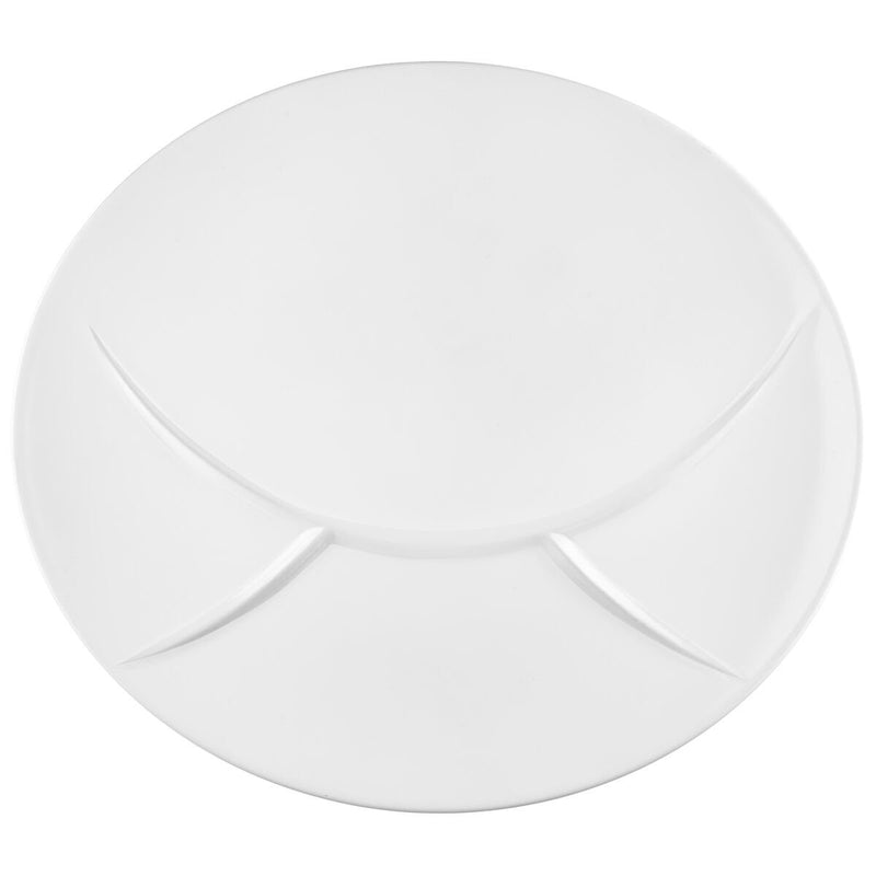 (2 szt) SELTMANN WEIDEN | Talerz do fitnessu - Ø 340 mm - z 3 elementami oddzielającymi