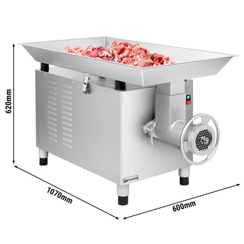 Elektryczna maszynka do mielenia mięsa 32 - 1500 kg/godz. - 2,2 kW - Prime Gastro